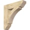 Ekena Millwork Thorton Slat Rough Sawn Bracket, Douglas Fir, 6"W x 28"D x 28"H BKT06X28X28THR06RDF - alternate 1